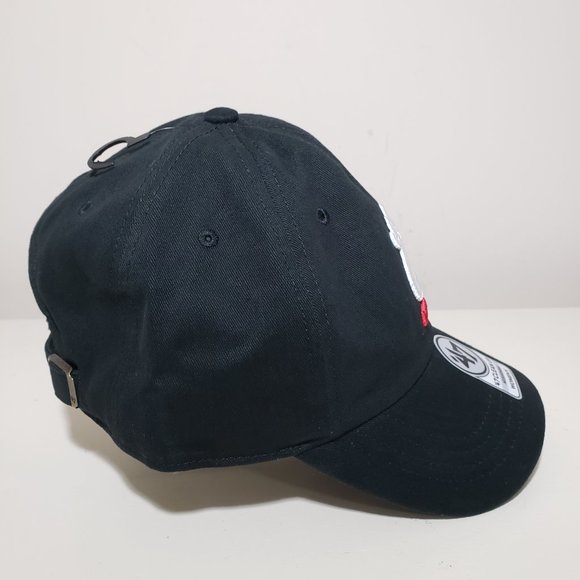 '47 Cincinnati Bearcats Clean Up Women's Adjustable Strapback Hat Cap Black New - Picture 7 of 11